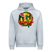 Heather Grey mimi claus christmas Urban Hoodie - BarkalooDesign