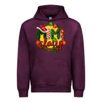 Mauve Wine mimi claus christmas Urban Hoodie - BarkalooDesign
