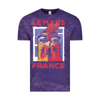 Cloud Purple le mans t  shirt le mans france gallic rooster t  shirt Vintage Tee - linhVisuals