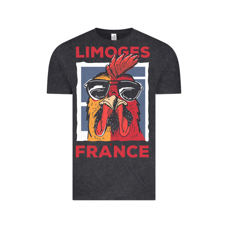 Limoges T  Shirt Limoges France Gallic Rooster T  Shirt Vintage Tee by linhVisuals | Teevron