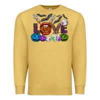 Antique Gold love  halloween Premium Sweatshirt - CowhideDigitalArt