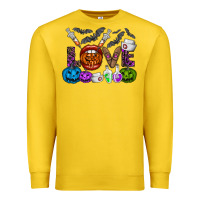 Lemon love  halloween Premium Sweatshirt - CowhideDigitalArt