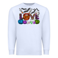 White love  halloween Premium Sweatshirt - CowhideDigitalArt