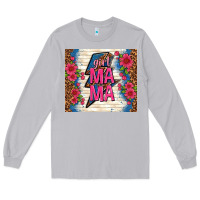 Moon Dust girl mama thunder with flowers Long Sleeve Tee - TumblerDesignByShophia