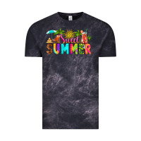 Cloud Black sweet summer Vintage Tee - RanaPortraitStore