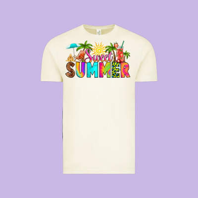 Sweet Summer Vintage Tee Designed By Ranaportraitstore