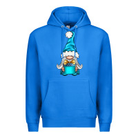 True Royal winter gnome with gift Premium Hoodie - BundleAndBundleShop