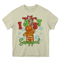 Mossy and then i just snnaped Heavy Core Tee - MaliasSmallBusiness