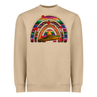 Mushroom Mexico rainbow Heavyweight Sweatshirt - FaDigitalArtStudio