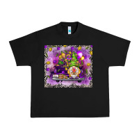 Black Mardi Gras gnome on the truck Urban Heavy Tee - NancyCooperArtShop