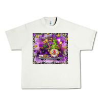 Pistachio Mardi Gras gnome on the truck Urban Heavy Tee - NancyCooperArtShop