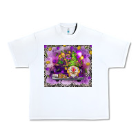 White Mardi Gras gnome on the truck Urban Heavy Tee - NancyCooperArtShop