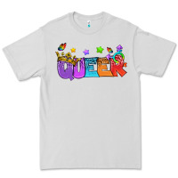 Dove Grey Western Queer LGBTQ+ Premium Tee - BundleAndBundleShop