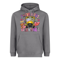 Storm i have a bus full of valentines Heavyweight Hoodie - CowhideDigitalArt