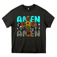 Asphalt amen Heavy Core Tee - JahusDesignShop