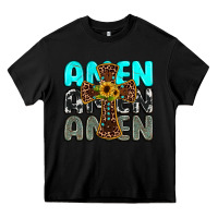 Black amen Heavy Core Tee - JahusDesignShop