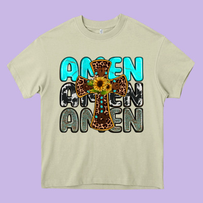 Amen Heavy Core Tee Designed By Jahusdesignshop