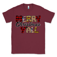 Burgundy Merry Christmas Y'all Classic Tee - Bettercallsaul