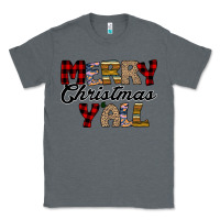 Charcoal Heather Merry Christmas Y'all Classic Tee - Bettercallsaul