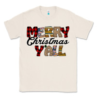Natural Merry Christmas Y'all Classic Tee - Bettercallsaul