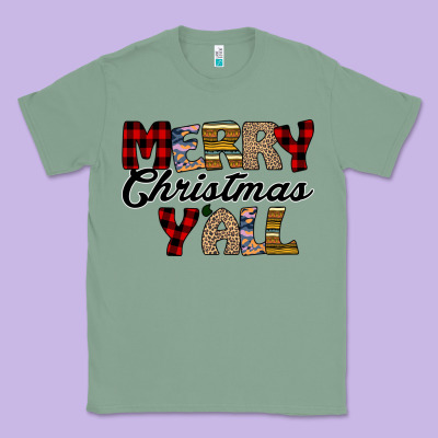 Merry Christmas Y'all Classic Tee Designed By Bettercallsaul