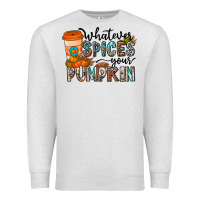 Oatmeal Heather whatever spices your pumpkin Premium Sweatshirt - CowhideDigitalArt