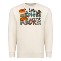 Sandshell whatever spices your pumpkin Premium Sweatshirt - CowhideDigitalArt