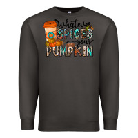 Smoke whatever spices your pumpkin Premium Sweatshirt - CowhideDigitalArt