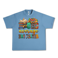 Pebble Blue Nacho Average Bus Driver Urban Heavy Tee - texasbilliewilder