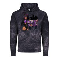 Cloud Black Witchy Woman Vintage Hoodie - texasbilliewilder