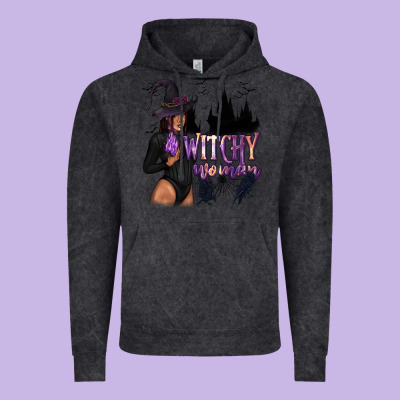 Witchy Woman Vintage Hoodie Designed By Texasbilliewilder