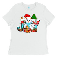 White joy christmas with snowman bbs Ladies Tee - BundleAndBundleShop
