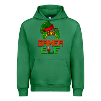 Emerald Christmas gamer elf Urban Hoodie - BarkalooDesign