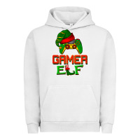 Pigment Lunar Rock Christmas gamer elf Urban Hoodie - BarkalooDesign