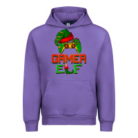 Tulip Christmas gamer elf Urban Hoodie - BarkalooDesign