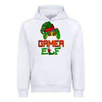 White Christmas gamer elf Urban Hoodie - BarkalooDesign