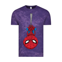 Cloud Purple the spider kids cartoon Vintage Tee - linhVisuals