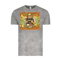 Cloud Rock fall school bus Vintage Tee - texasbilliewilder