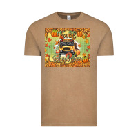 Vintage Coffee fall school bus Vintage Tee - texasbilliewilder