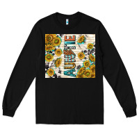 Black auntie with lightning bolt Long Sleeve Tee - TumblerDesignByShophia