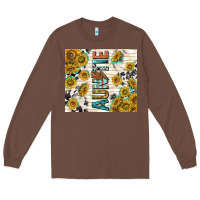 Chestnut auntie with lightning bolt Long Sleeve Tee - TumblerDesignByShophia