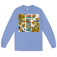 Colony Blue auntie with lightning bolt Long Sleeve Tee - TumblerDesignByShophia