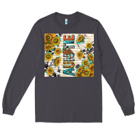 Smoke auntie with lightning bolt Long Sleeve Tee - TumblerDesignByShophia