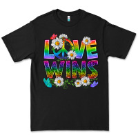 Black Pride LGBTQ+ Love Wins Premium Tee - BundleAndBundleShop