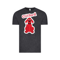 Vintage Black clifford the big red dog 98093899 Vintage Tee - linhVisuals