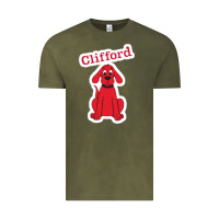 Vintage Olive clifford the big red dog 98093899 Vintage Tee - linhVisuals