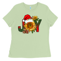 Matcha joy christmas with sunflower bbs Ladies Tee - BundleAndBundleShop