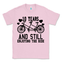 Bubblegum Pink 10 Years And Still Enjoying The Ride Classic Tee - Bettercallsaul