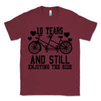 Burgundy 10 Years And Still Enjoying The Ride Classic Tee - Bettercallsaul