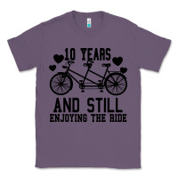 Lavender 10 Years And Still Enjoying The Ride Classic Tee - Bettercallsaul